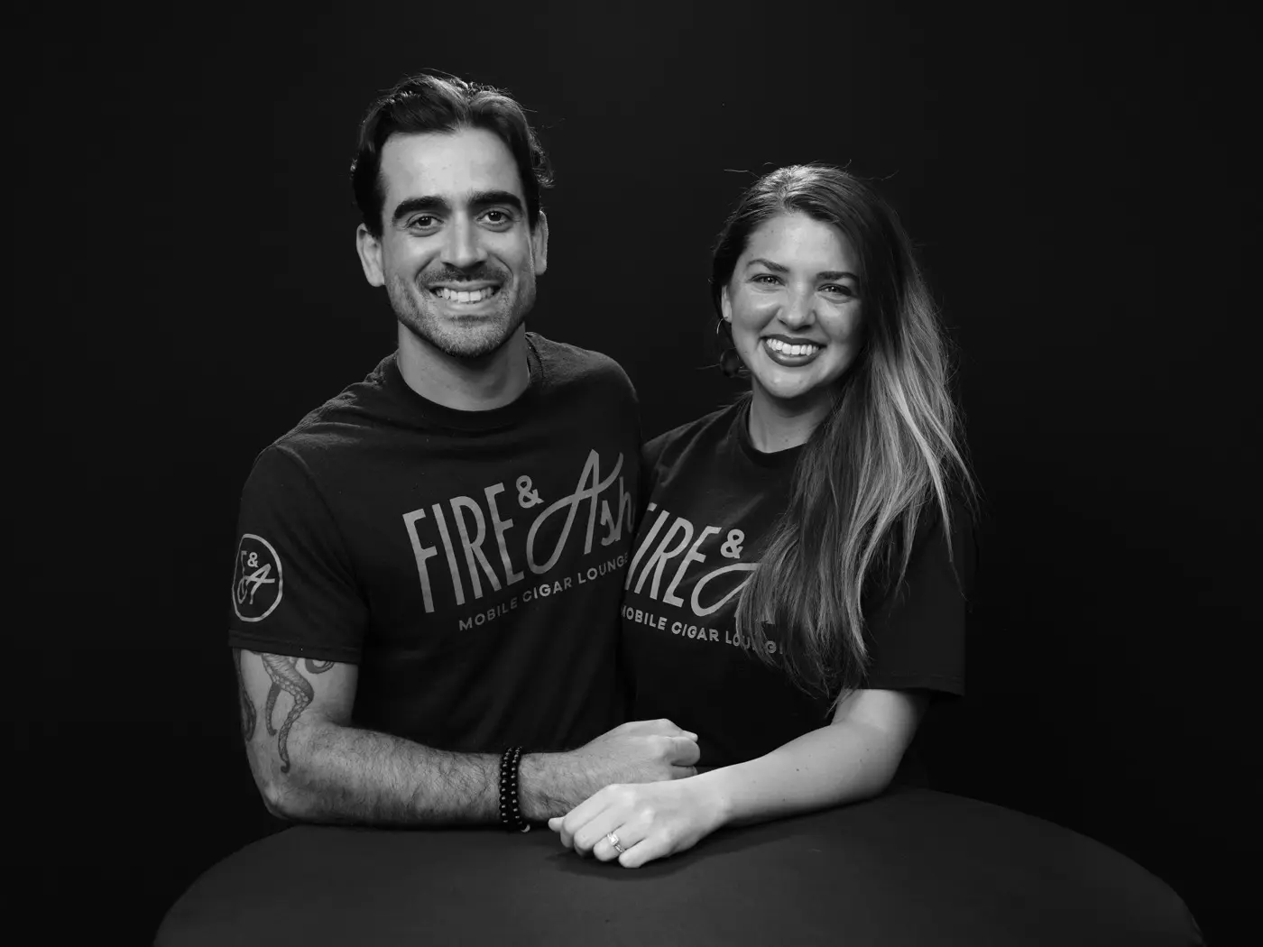 Fire and Ash founder portrait session